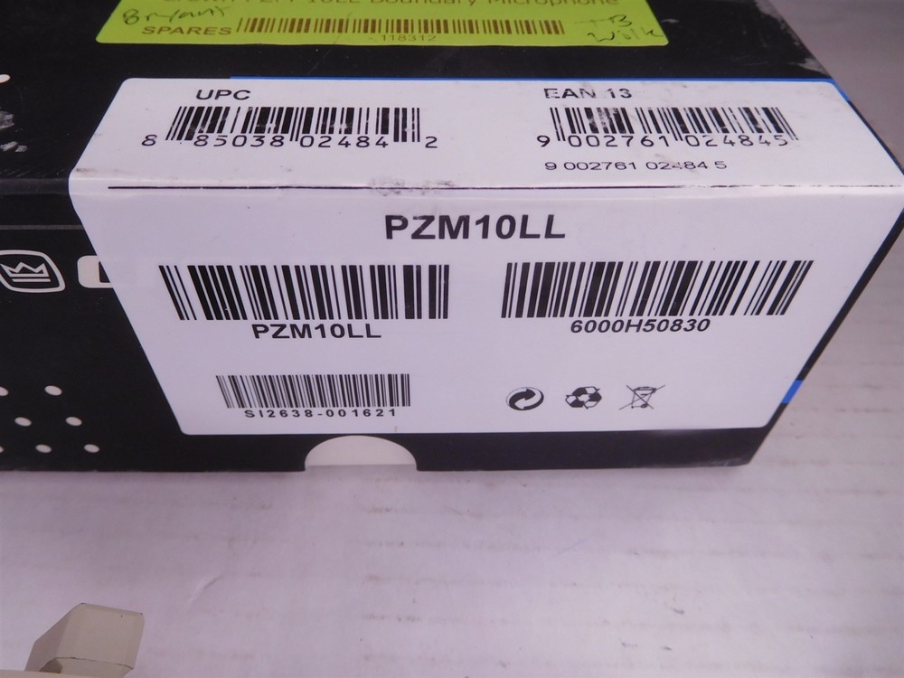 Crown PZM10LL PZM10 Condensor Surface Mount Microphone (S8)