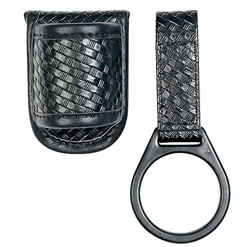 Compact Flashlight Holder(Open Top)+ Flashlight Ring Strap Holder Hold Mag