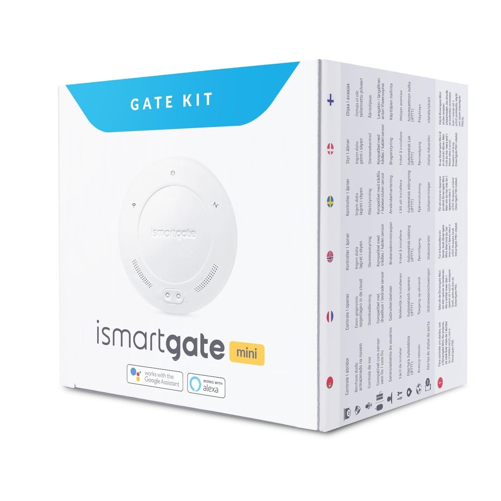 MINI Smart gate Opener - Universal WiFi Remote Controller Compatible with Ale...