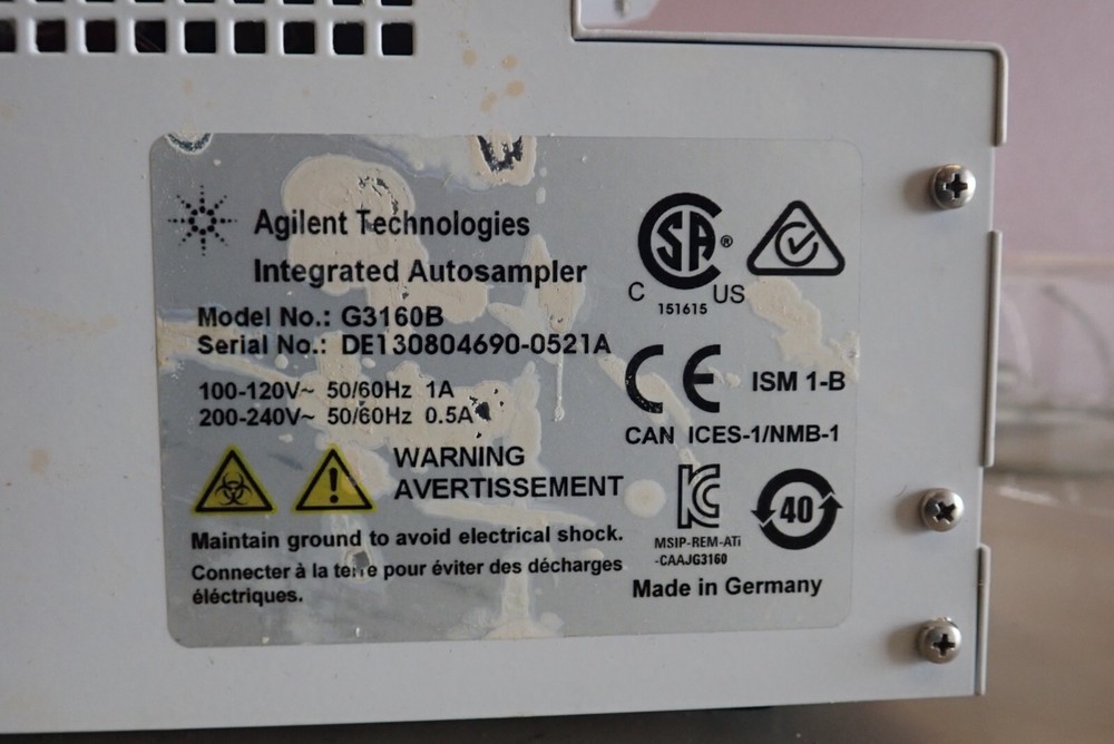 Agilent Technologies G136B Integrated Autosampler