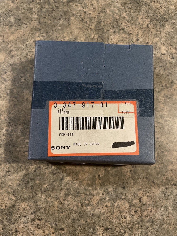 Sony 3-347-917-01 Filter FDM-030 NOS