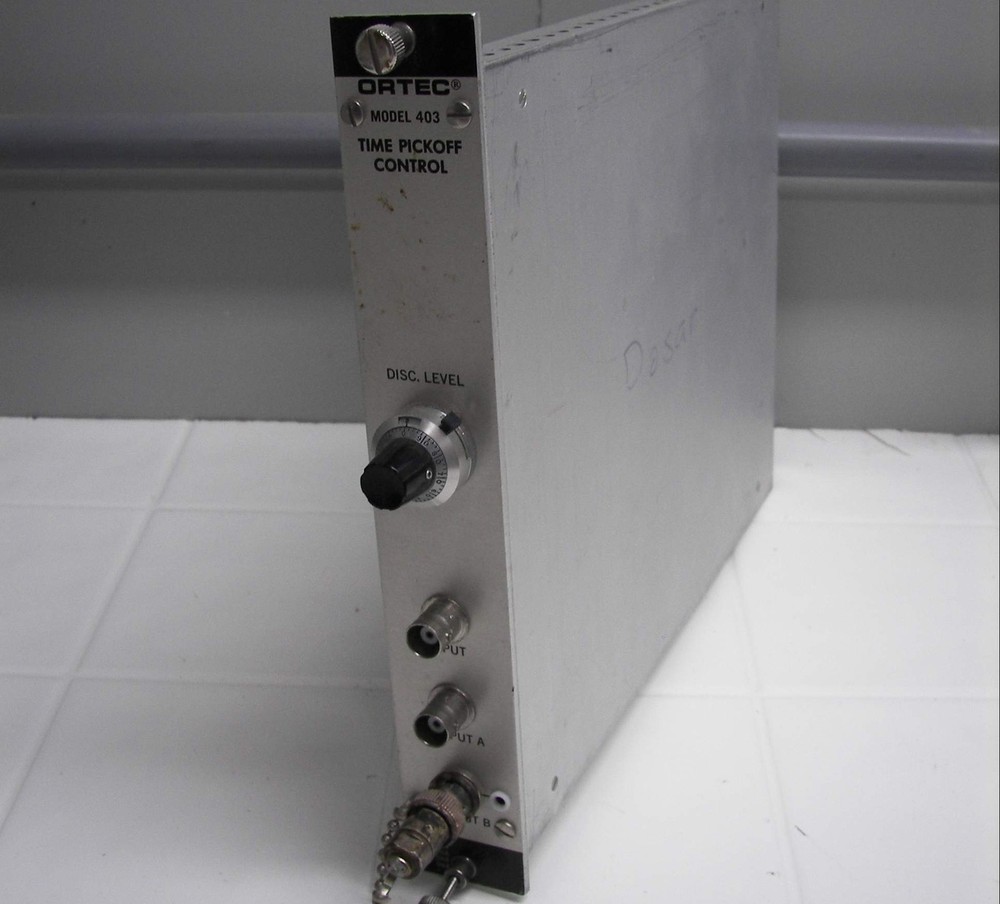 ORTEC 403 TIME PICKOFF CONTROL NIM BIN MODULAR
