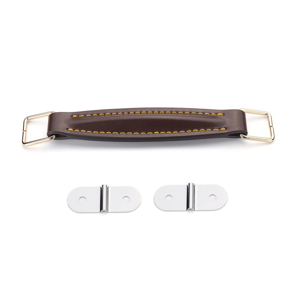 Guitar Leather Handle With Fitting For Marshall Amp AS50D AS100D Coffee