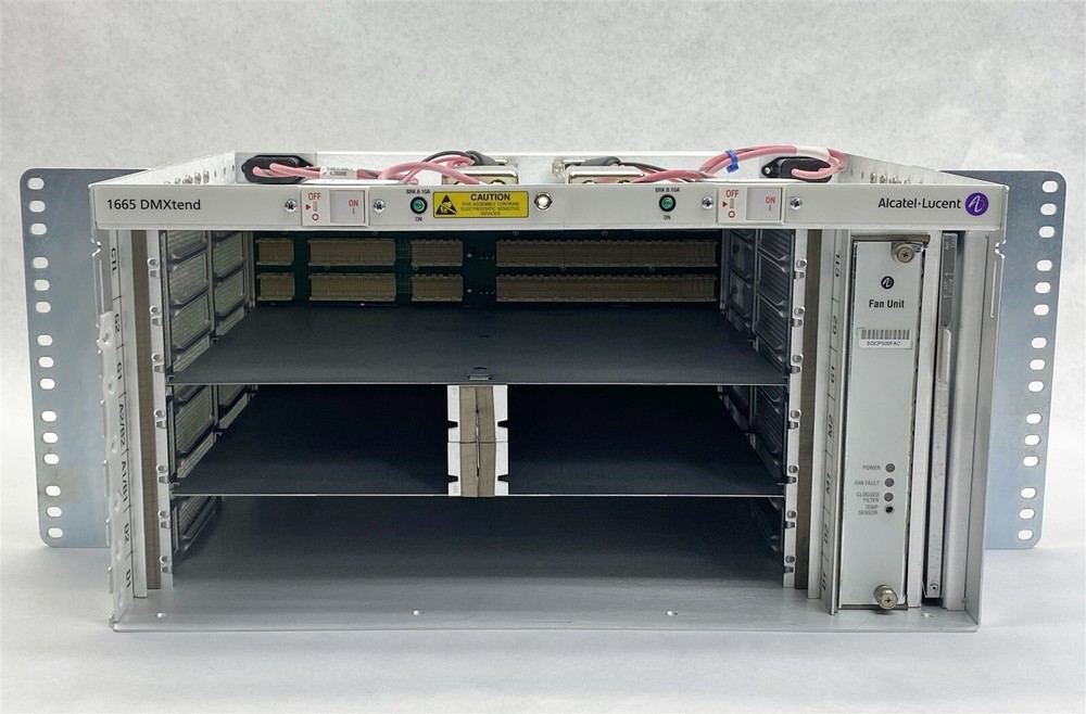 Alcatel Lucent 1665 DMXTEND Data Multiplexer Chassis Shelf + Fan Unit NEW