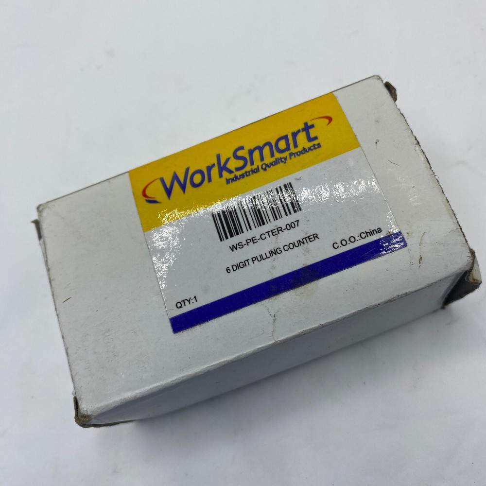 WORK SMART WS-PE-CTER-007 6 DIGIT PULLING COUNTER WS-PE-CTER-007🔔