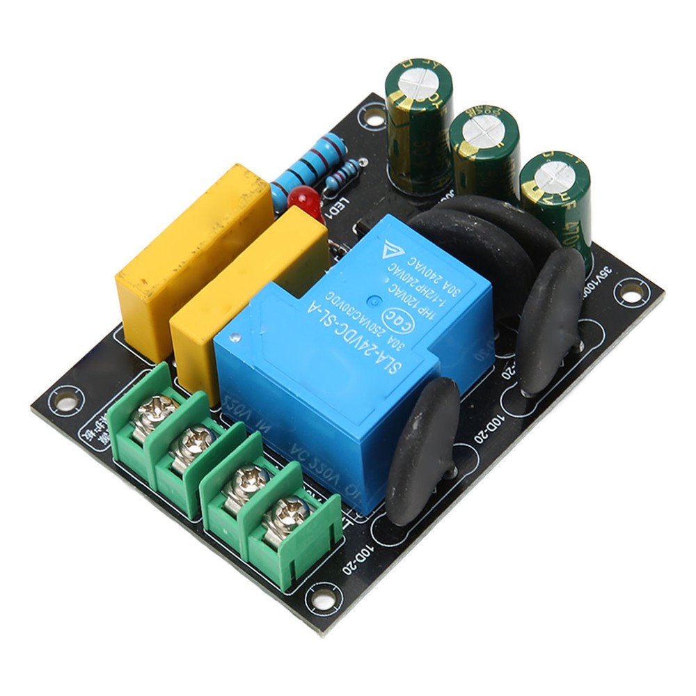 30A 6600W Soft Start Protection Module For Class A Amplifier Module AC 100V‑250V