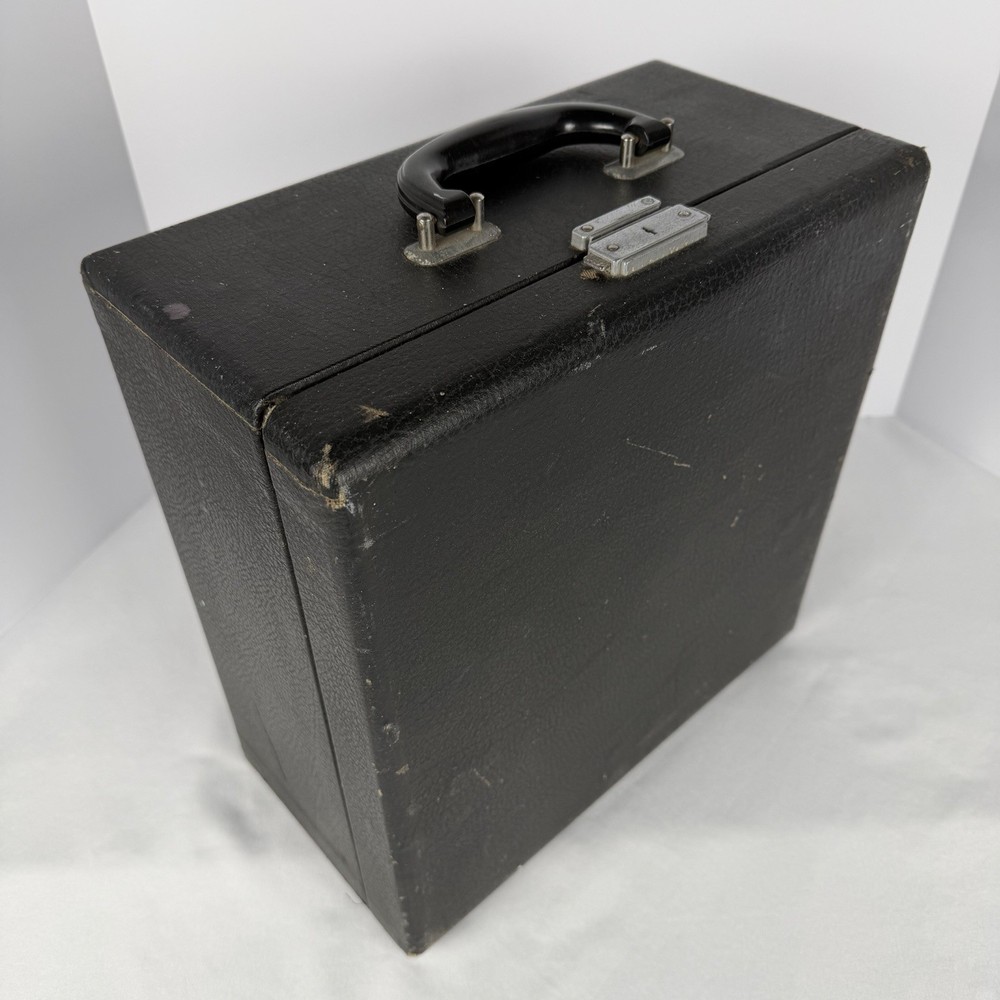 Remington Noiseless Model 7 Typewriter Working with Case