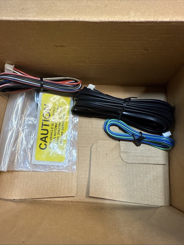 Commander KD450 Remote Engine Starter Kit One Button FCC ID:ELVNTFD