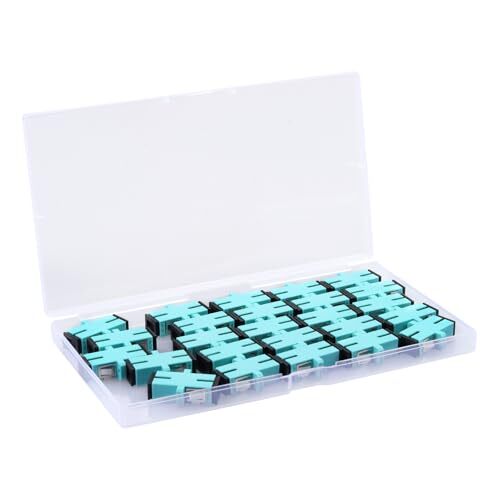25 Pack Fiber Optical Coupler SC Multimode Fiber Optic Adapter SC Multimode O...