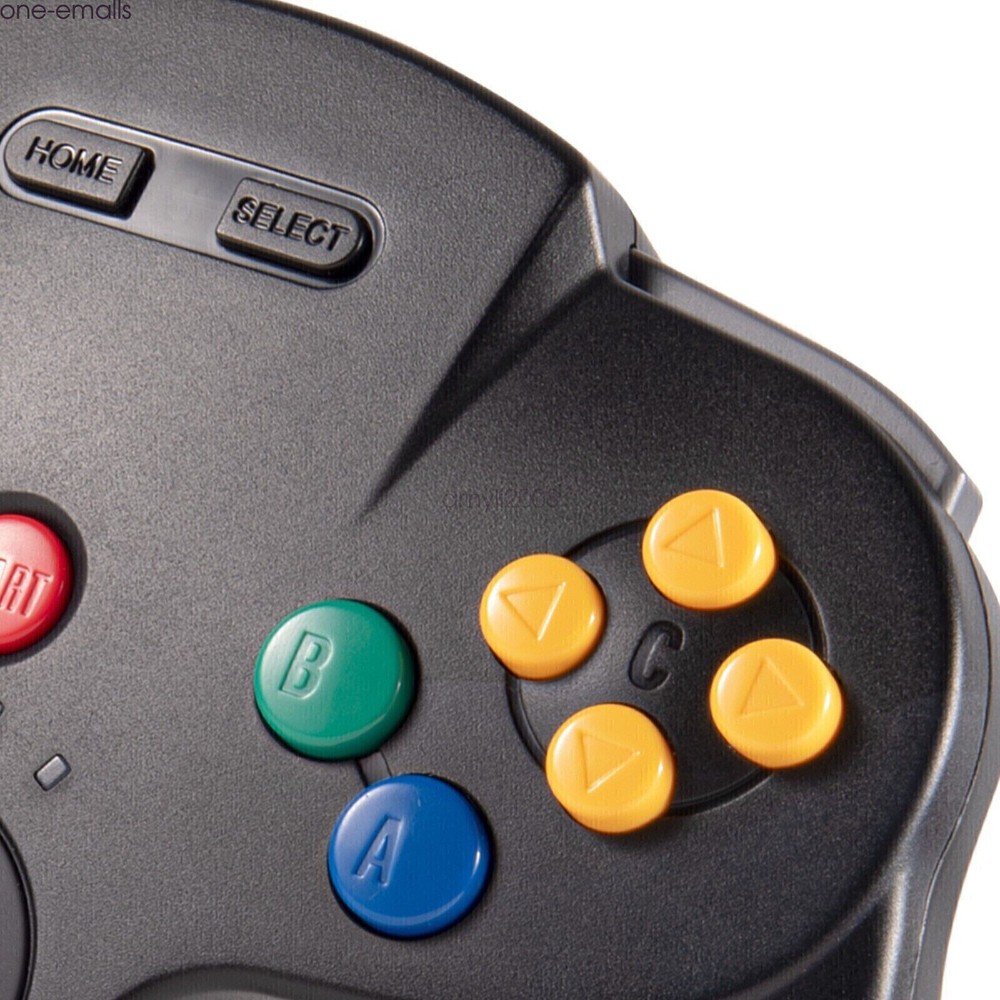 For Nintendo64 Console Wireless N64 Gamepad Rechargeable Controller w/Rumble Pak