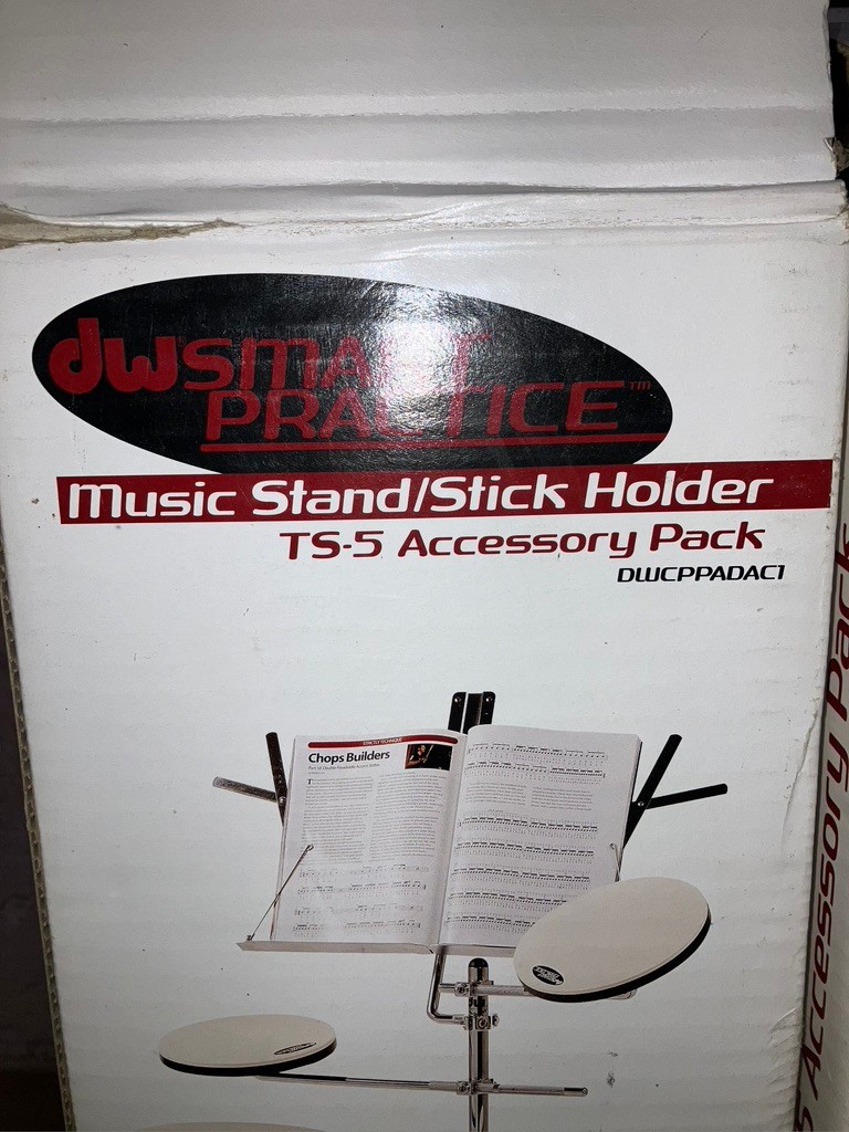 DW Smart Practice Music Stand/Stick Holder TS-5 Accessory Pack
