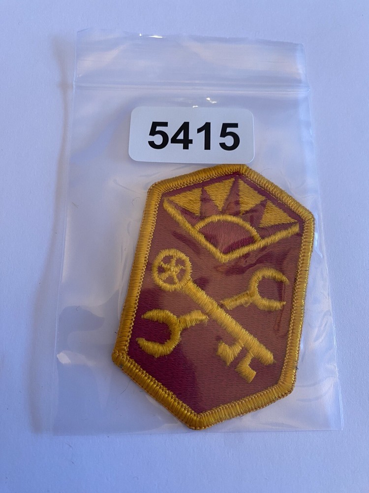 US Army Advance Weapons Support Command Patch Full Color Patch INV5415