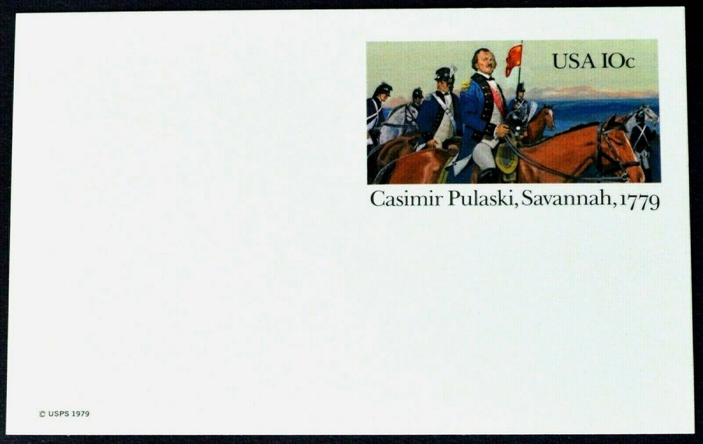 1979 US Sc. #UX79 postal card, 10 cent, mint, sharp corners, excellent condition
