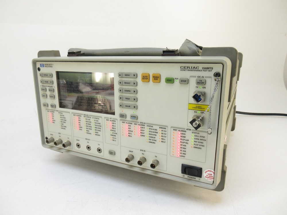 HP Cerjac 156MTS E4480A SONET Maintenance Test Set