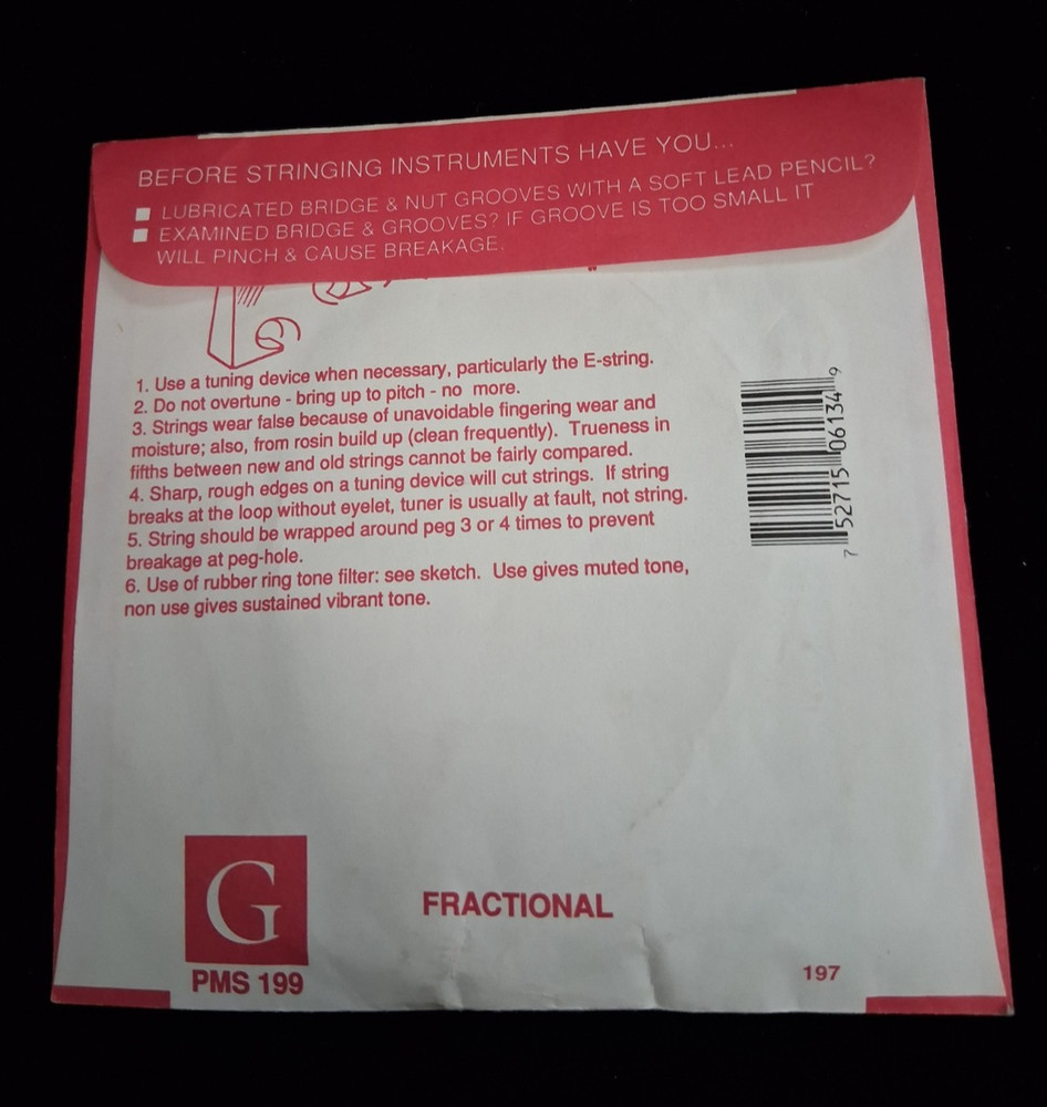 SUPER-SENSITIVE STAINLESS STRING CELLO G STRING BALL END 1/2 SIZE SS6134