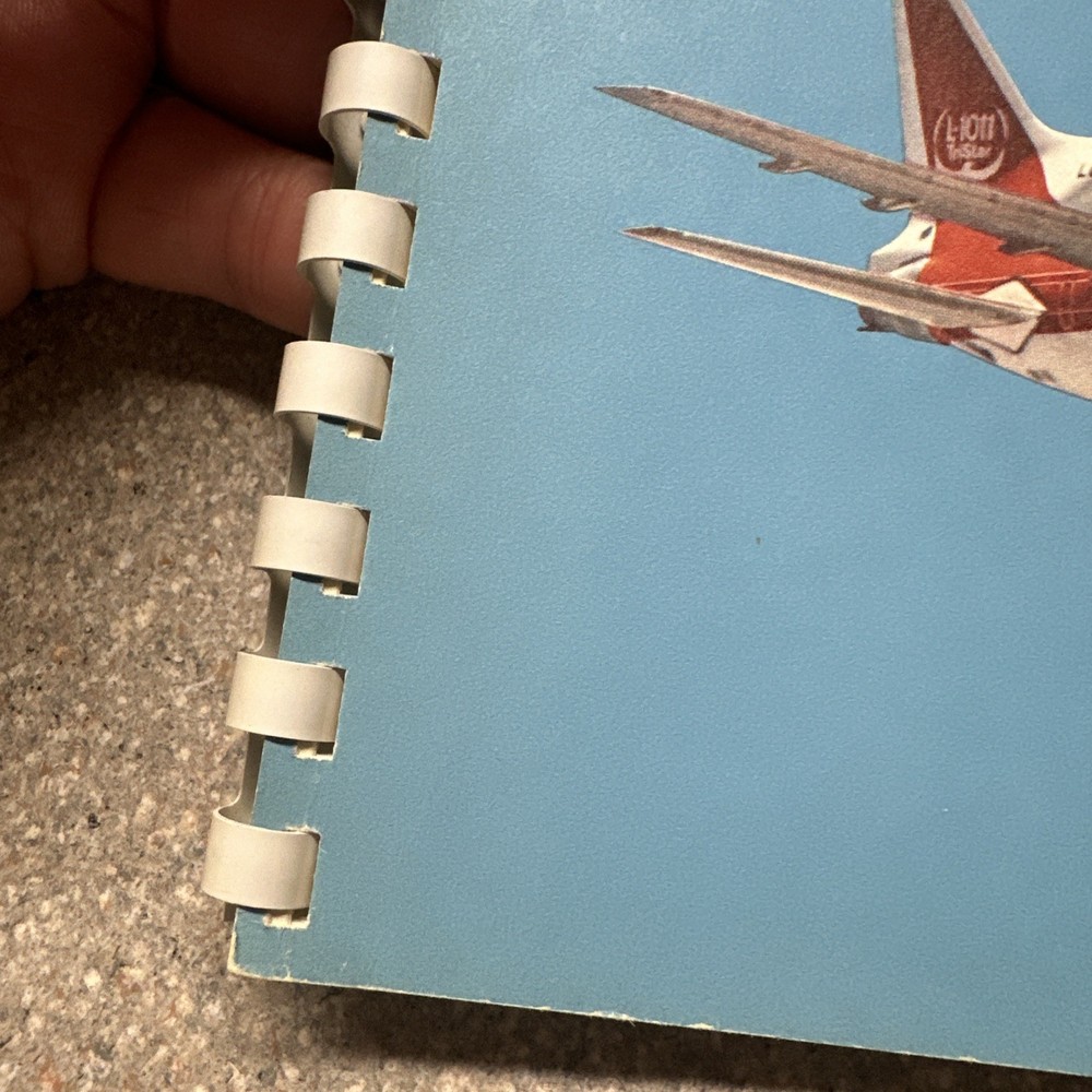Vintage Lockheed Tri Star Engineering Description Series Propulsion Brochure