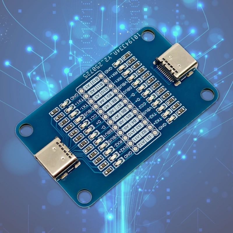 Type C Tester Module Lightweight Fiberglass Construction USB C Test Board