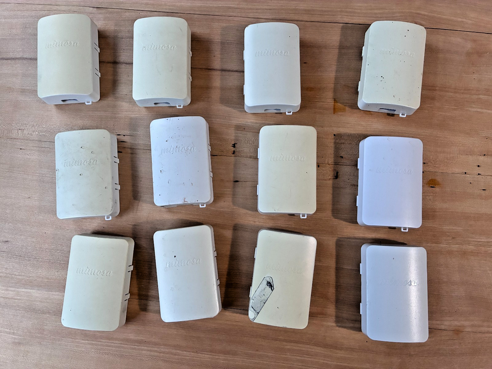 Lot of 12: Mimosa NID Gigabit Network Interface Device ESD Surge Protection used