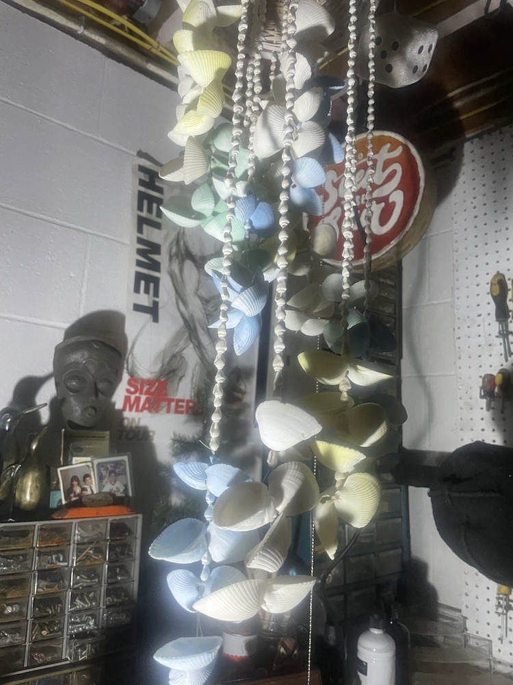 Vintage Handmade Seashell Windchime