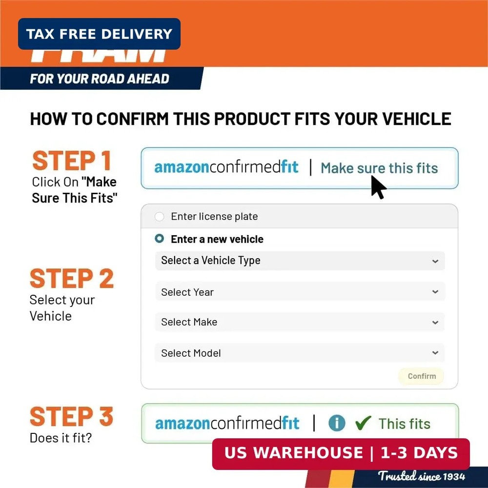 FRAM Extra Guard CA11426 Replacement Engine Air Filter for Select Toyota Models,