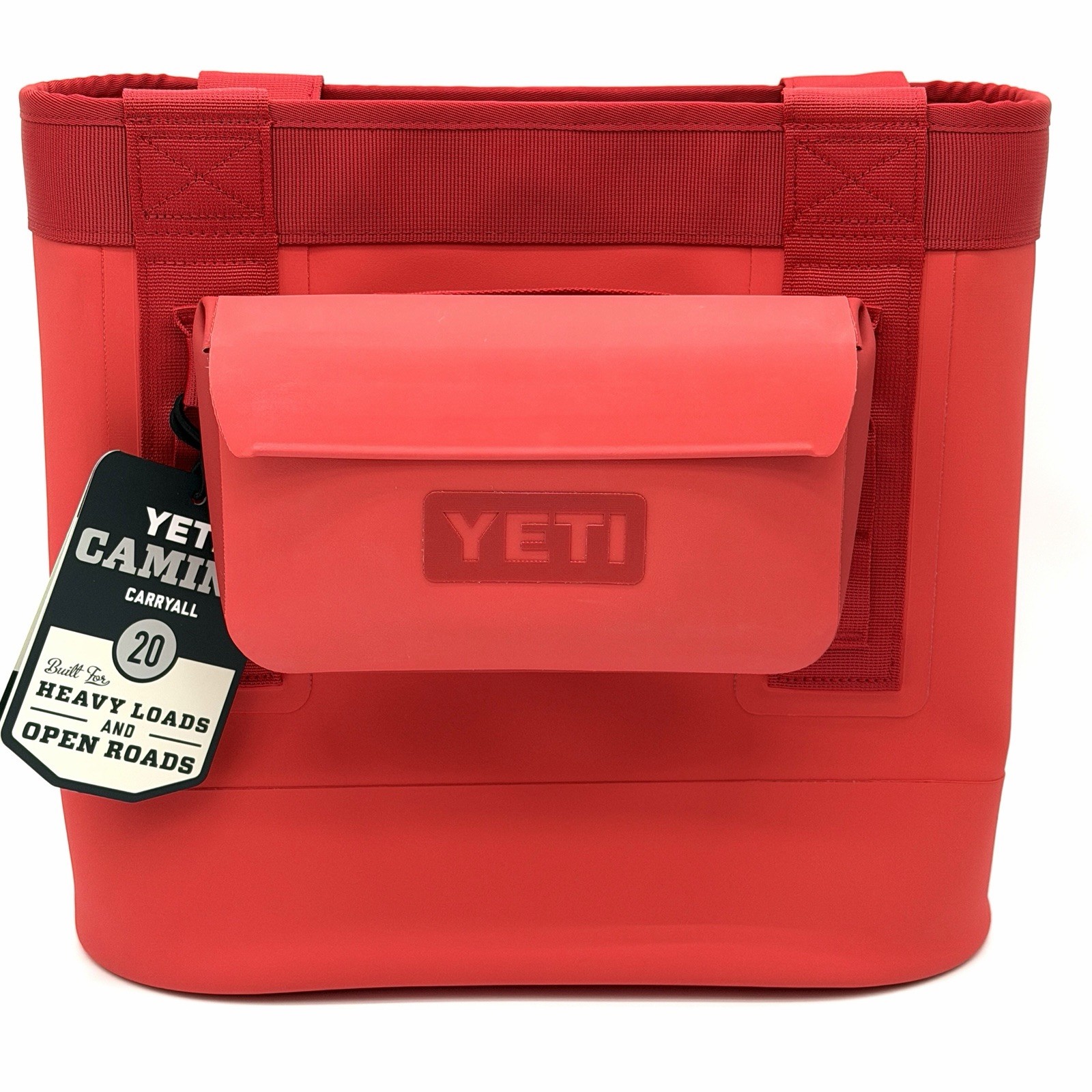 YETI Camino 20 + Sidekick 1L + Crossbody Strap Rescue Red 2-in-1 Carry System