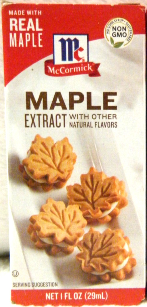 McCormick Pure MAPLE Extract -1 oz. Expiration 2028. *** FAST SHIP