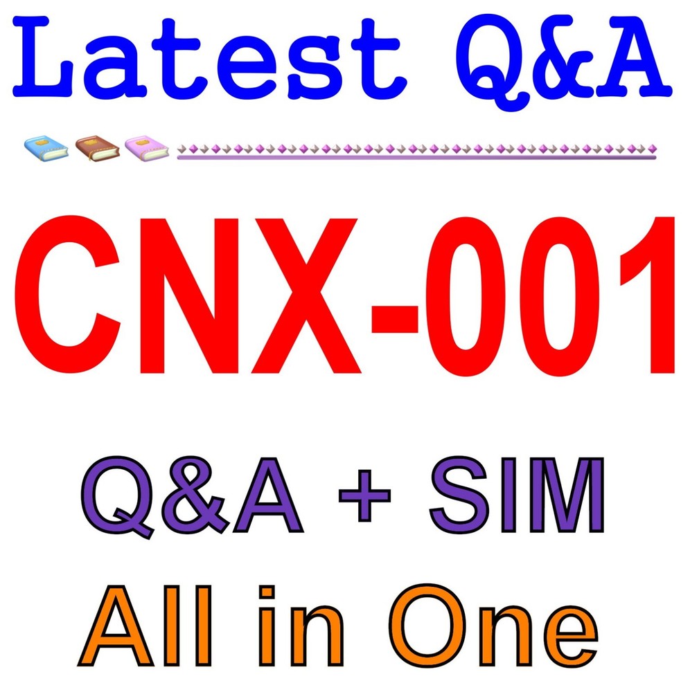CNX-001 Best CloudNetX Certification Exam Practice Material Q&A