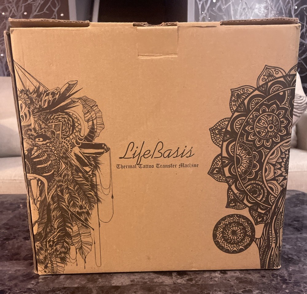 Life Basis Thermal Tattoo Transfer Machine Stencil Printer Silver Model 116F New