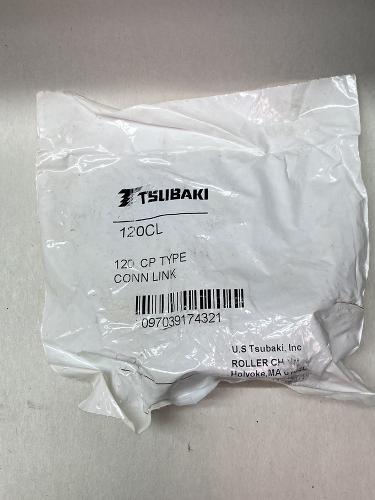 Tsubaki,120CL,Connector Link CP Type