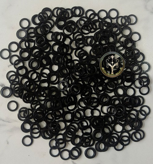 Medieval Chainmail Flat solid rings / 6mm,7mm,8mm or 9mm flat solid rings SCA