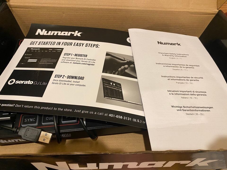 Numark Party Mix DJ Controller with Built In Light Show