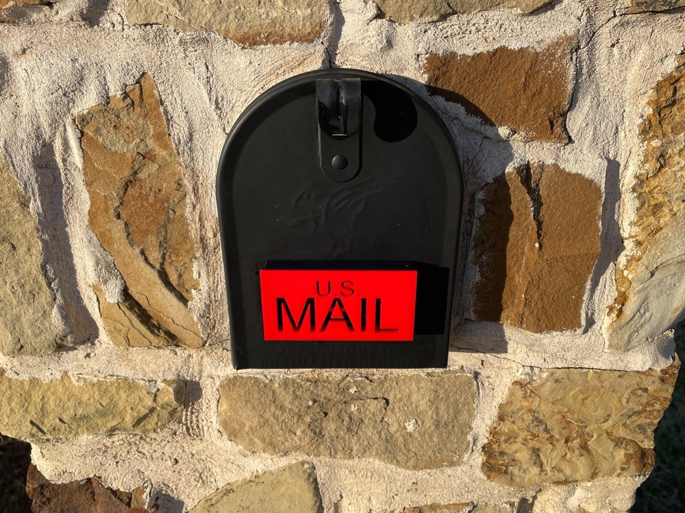 US Mailbox Red Flag Solution Universal Front Mount Mail Replacement Outgoing