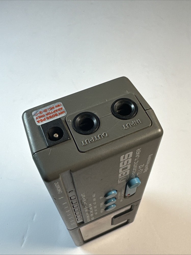 Boss Chromatic Tuner TU-12 Digital Processing Multi Instrument Tuner