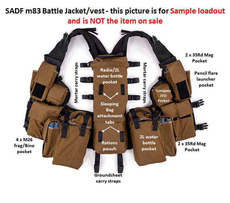 SADF/SANDF m83 - B Battlejacket