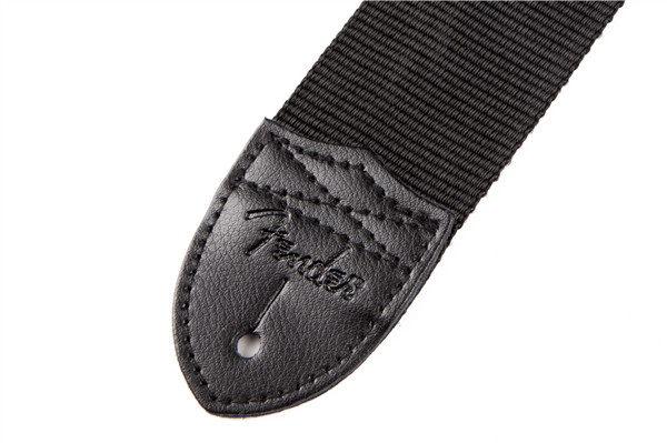 Fender® 2" Nylon Lightning Bolt Strap, Black MODEL #: 0990613106 - NEW