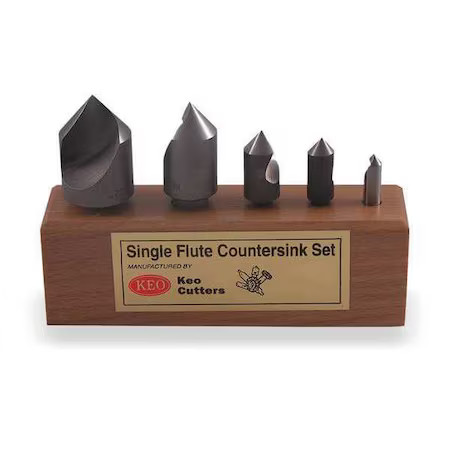 Keo 919-000-044 Countersink Set, 60 , 5