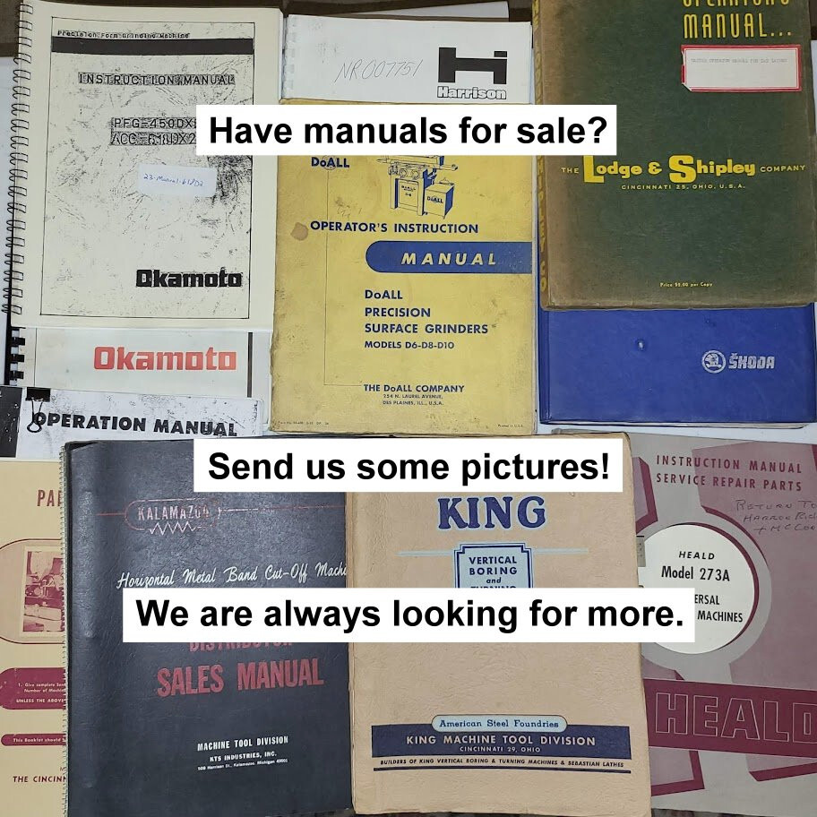 CINCINNATI Toolmaster Milling Machine 1A, 1B, 1C Operator Owners Manual 0128