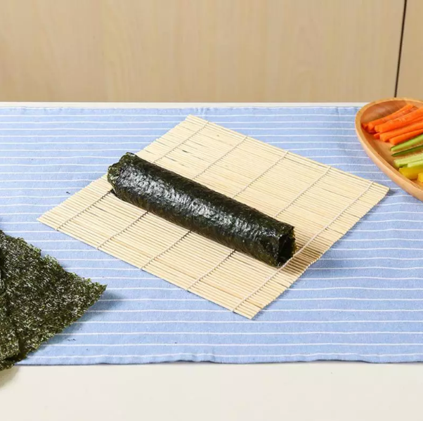 The Kitchen DIY Sushi Maker Rice Roll Gadgets Roller Bamboo Spoon Rolling