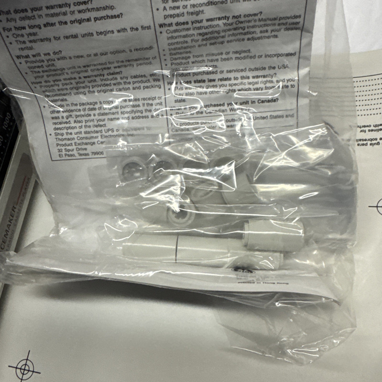 Vintage GE Spacemaker 7-4260 Kitchen AM/FM Radio w/ Cassette Player White Tested