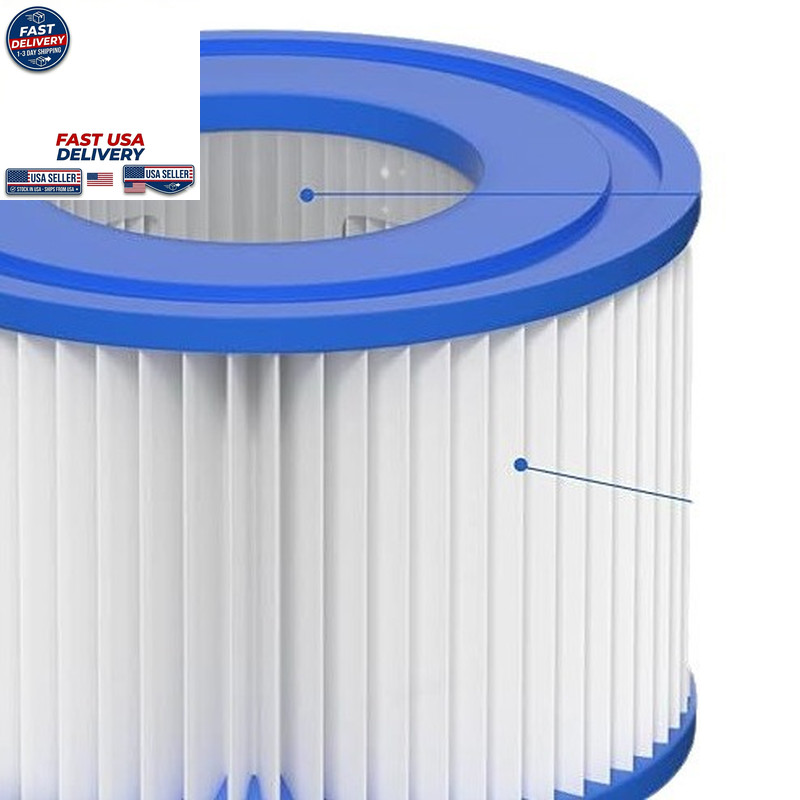 Pool Cleaning Filter Cartridge Replacement Compatible Bestway VI Intex 1Pc