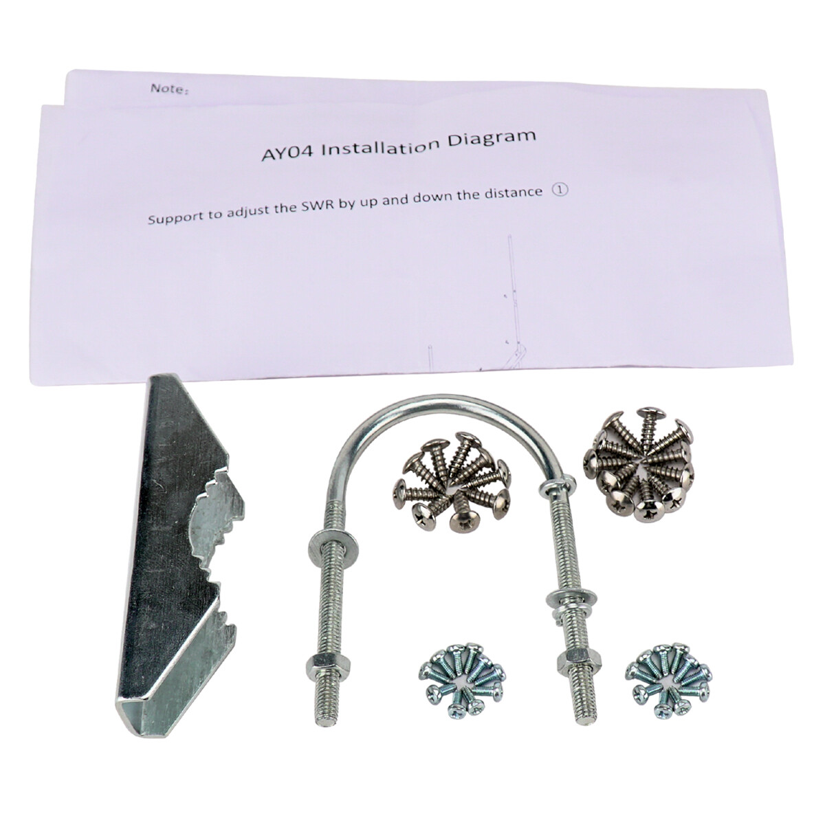 AY04 Yagi Radio Antenna UHF/VHF 8Elements SL16.K VHF(3 Elements), UHF(5 Element）