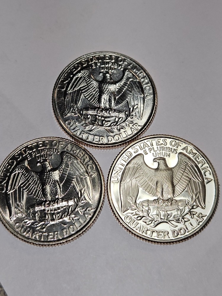 1994 P D S Washington Quarter BU Set