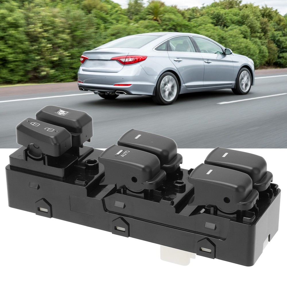 1.Black Power Window Switch For Sonata 2011‑2014 Easy Control Replacement UUFY