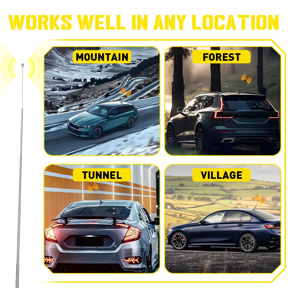 Genuine OEM For Toyota 86337-35111 Antenna Mast Power Assy 96-2002 4Runner NEW H