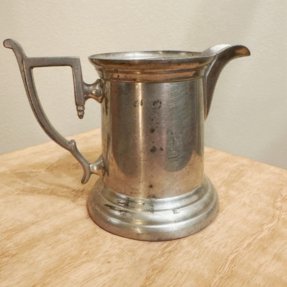 Vintage Reed & Barton Silverplate Creamer 3" Tall CENTENNIAL 1824-1924