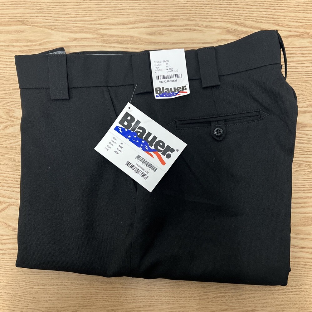 Blauer 8650 4-PKT Polyester Trouser Black 37 Regular