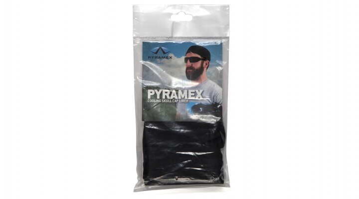 Pyramex Cooling Skull Cap - HeadLiner - Black Skullcap
