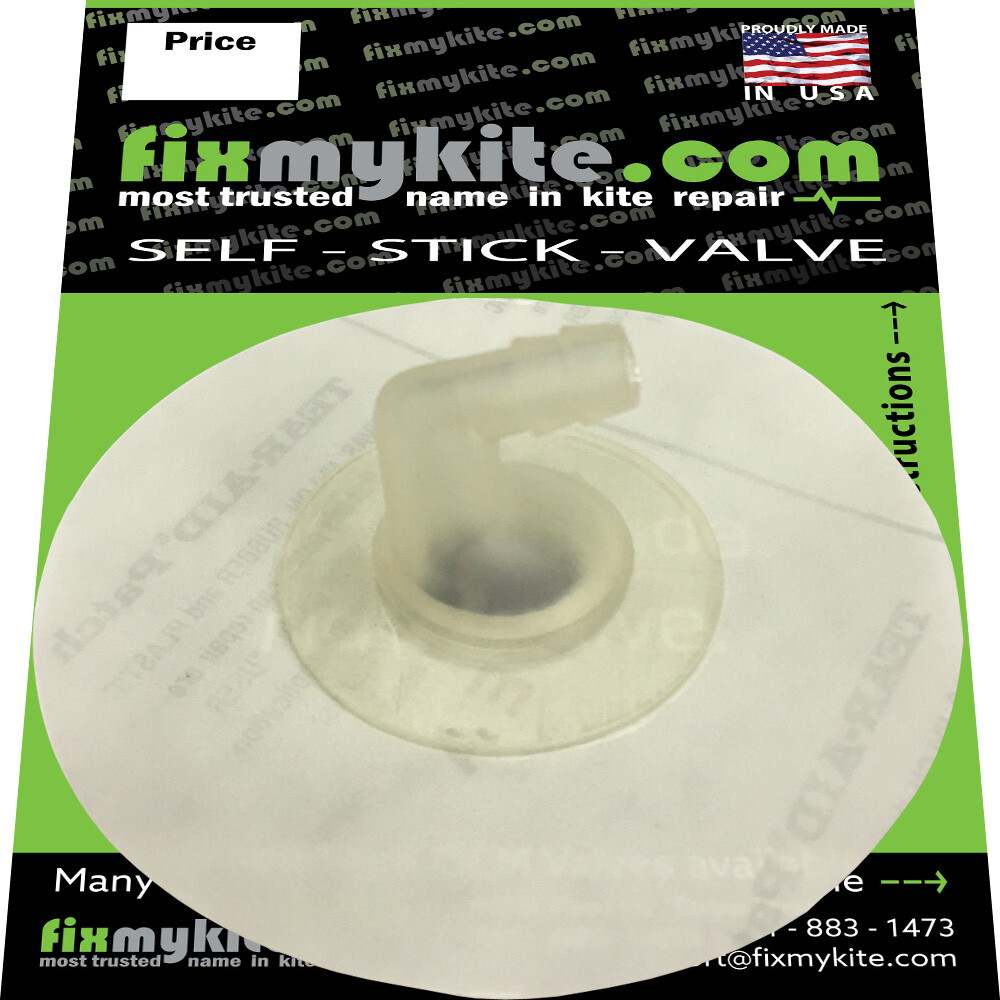 Fixmykite.com Ocean Rodeo Mega Patch One Pump Valve