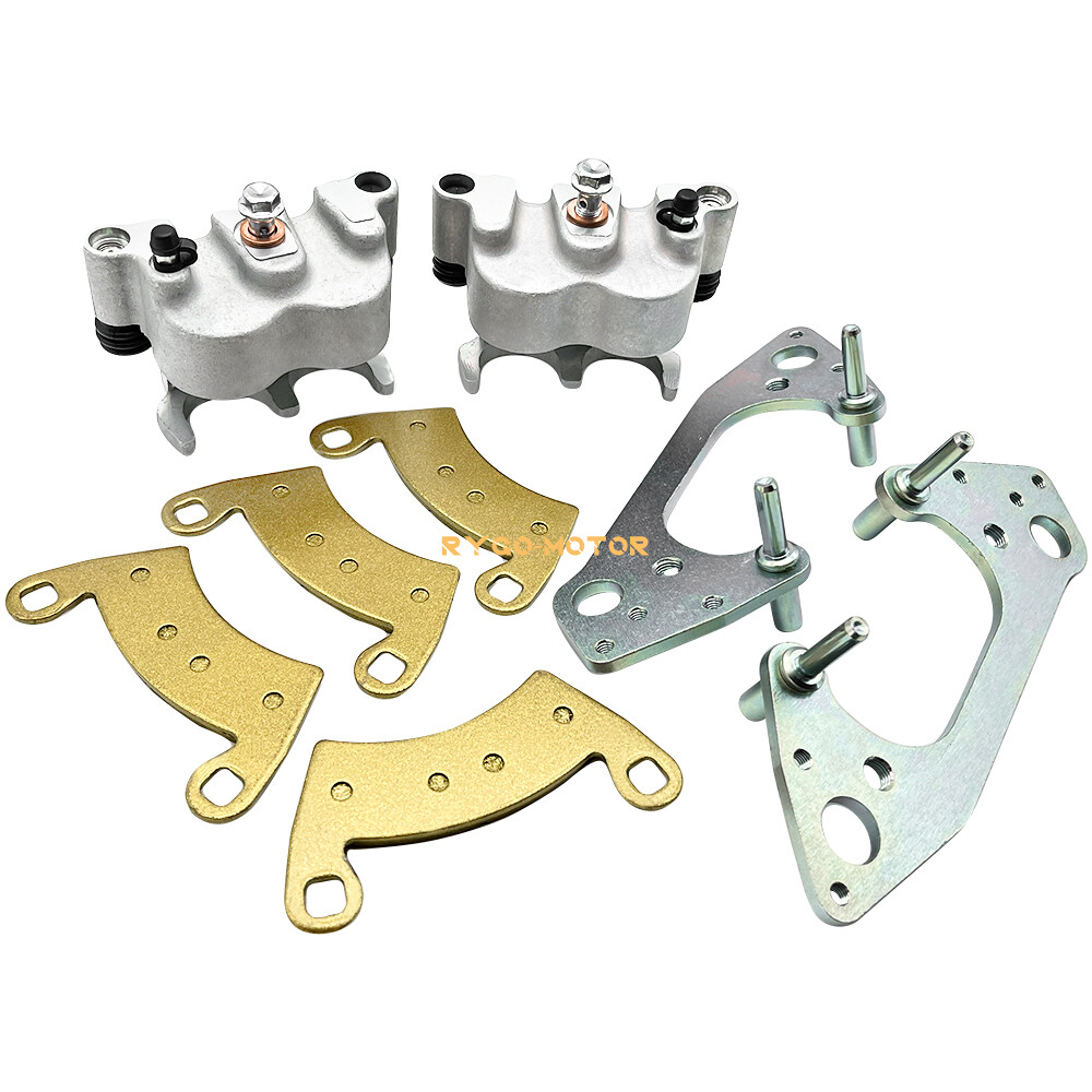Front Rear Brake Calipers All 4 W/Pads for Polaris RZR XP 1000 2015 2016-2022