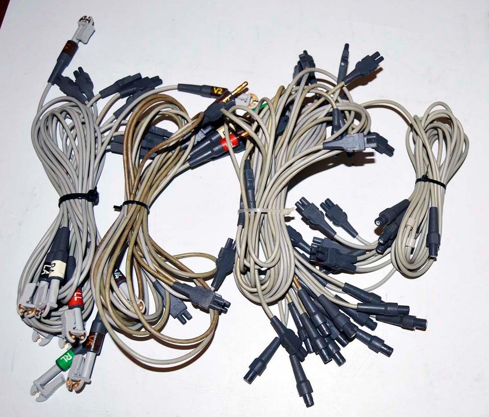 EKG ECG Leads Cables